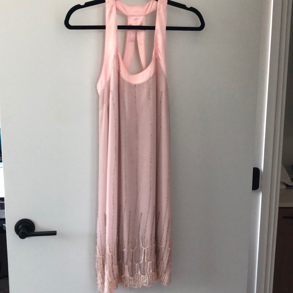 Baby Pink 20’s style beaded dress
